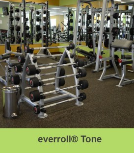 Everroll Gym Flooring - Tone