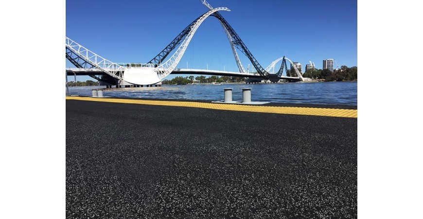 everroll® Rubber Flooring Installed at Burswood Jetty