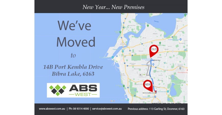 ABS West has a New Home